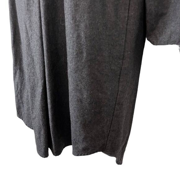 Madwell Womens Charcoal Gray Wool Blend Stretch Shirt Shift Dress sz Small S - Picture 10 of 16